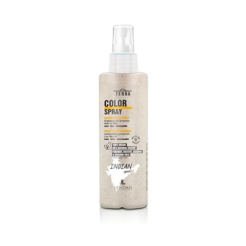 LENDAN - Haarschutzspray – Terra Color Spray – 200 ml – für gefärbtes Haar – verhindert Farbverlust – UV-Schutz und Anti-Verschmutzung – schützt das Haar – Glänzende Haare – vegan LENDAN - Haarschutzspray – Terra Color Spray – 200 ml – für gefärbtes Haar – verhindert Farbverlust – UV-Schutz und Anti-Verschmutzung – schützt das Haar – Glänzende Haare – vegan von Lendan