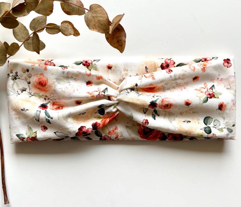 Haarband Mit Kleinen Rosen von Lenis247