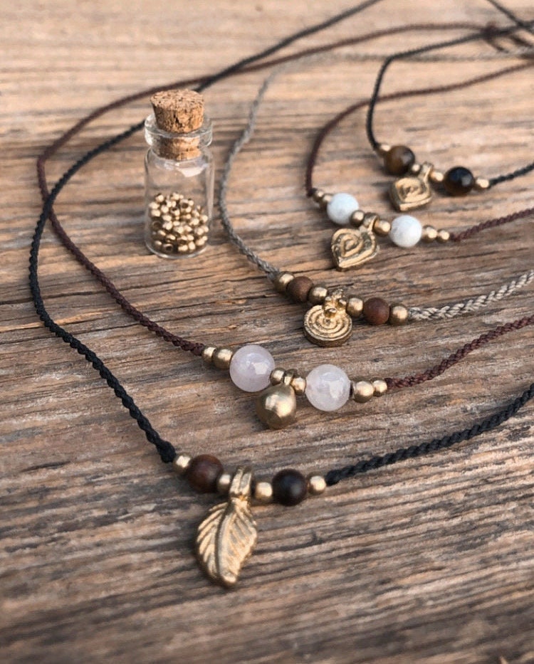 Feinehalsketten von LenisartDesign