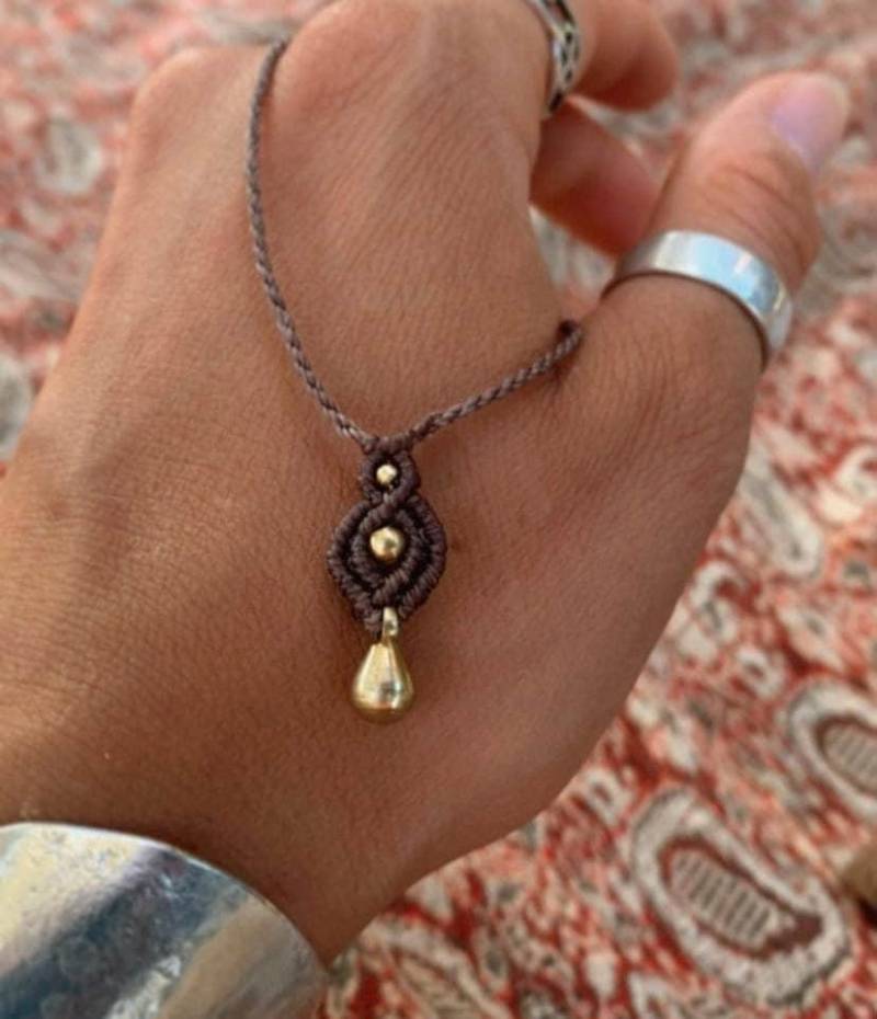 Makramee Halskette von LenisartDesign