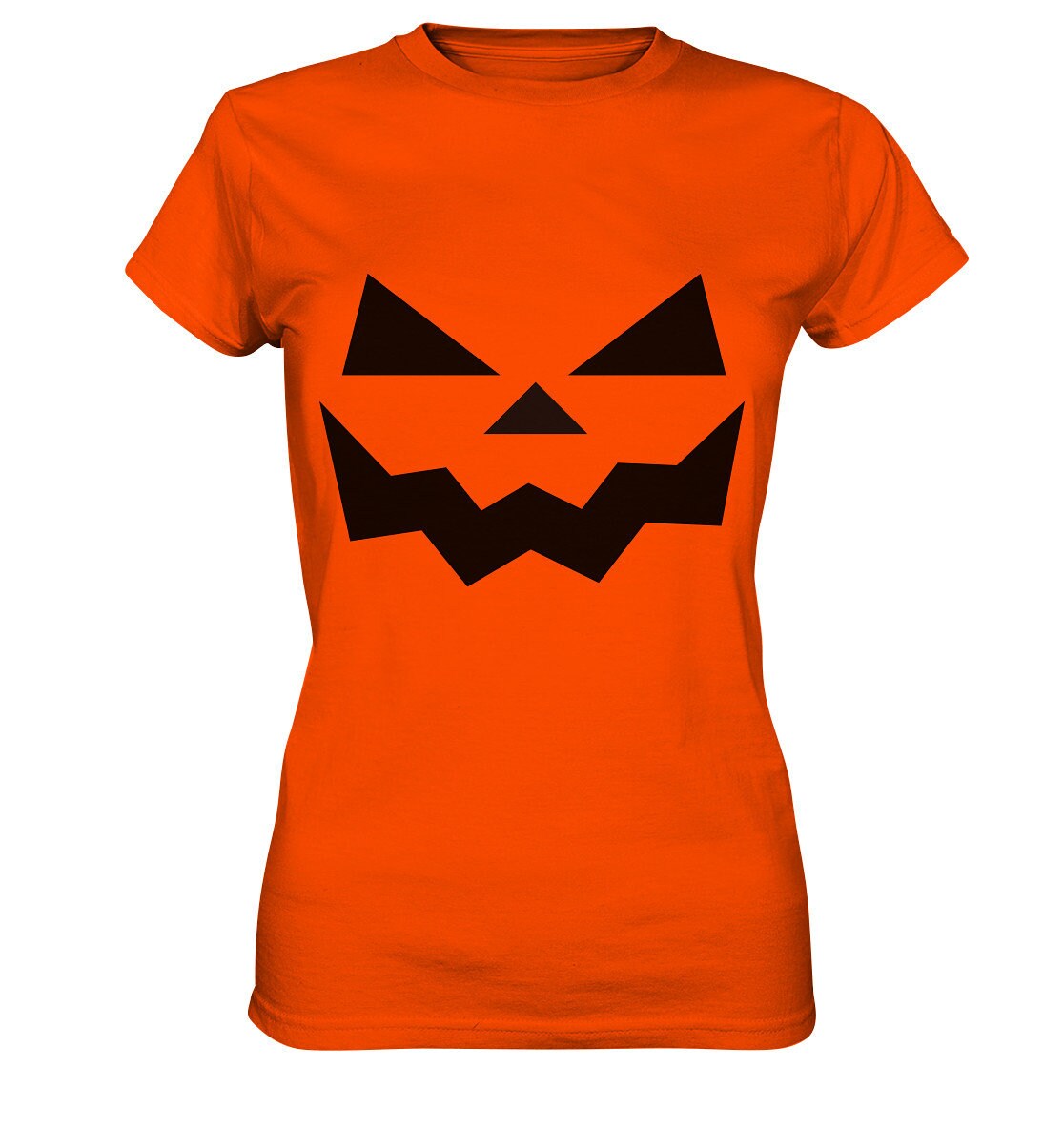 Scary Face T-Shirt - Ladies Premium Shirt Scary Face T-Shirt - Ladies Premium Shirt von Lenitsas