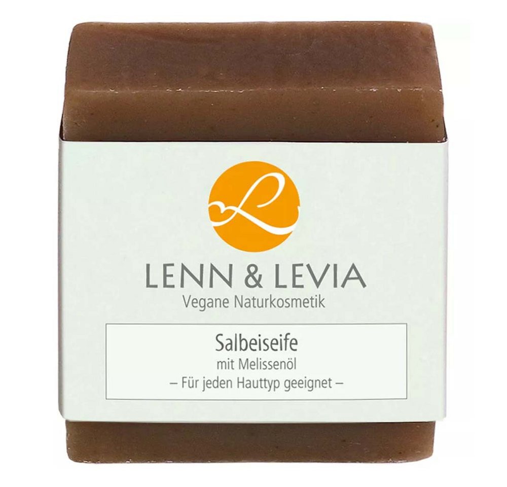 Lenn & Levia Haarseife Duschseife - Salbei mit Melissenöl 100g von Lenn & Levia