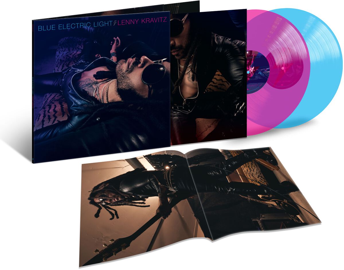 Blue electric light von Lenny Kravitz - 2-LP (Coloured, Limited Edition, Standard) von Lenny Kravitz