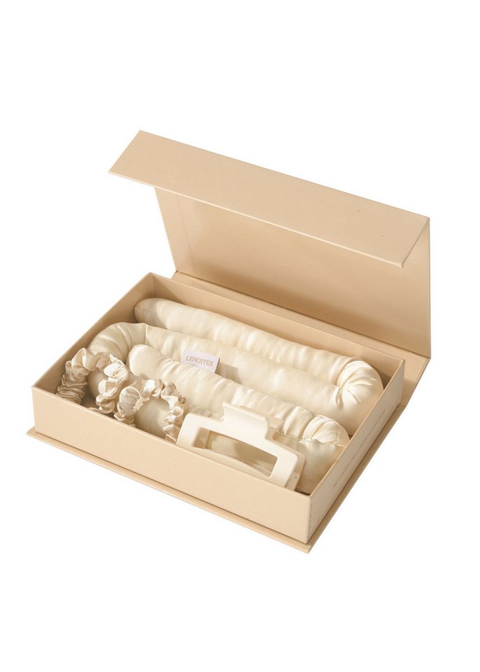 Lenoites Haarstyling-Set Heatless Curls in Mulberry Silk, aus Seide, Qualitätstufe A von Lenoites
