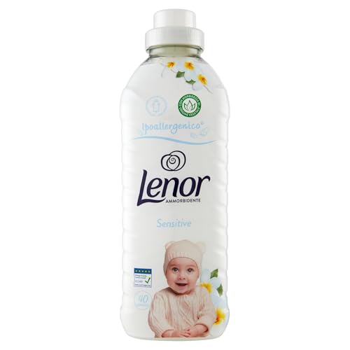 Lenor Weichspüler für Wäsche, Sensitiv, bietet langanhaltende Frische, um frische Bettwäsche bis zu 1 Woche zu erhalten von Lenor