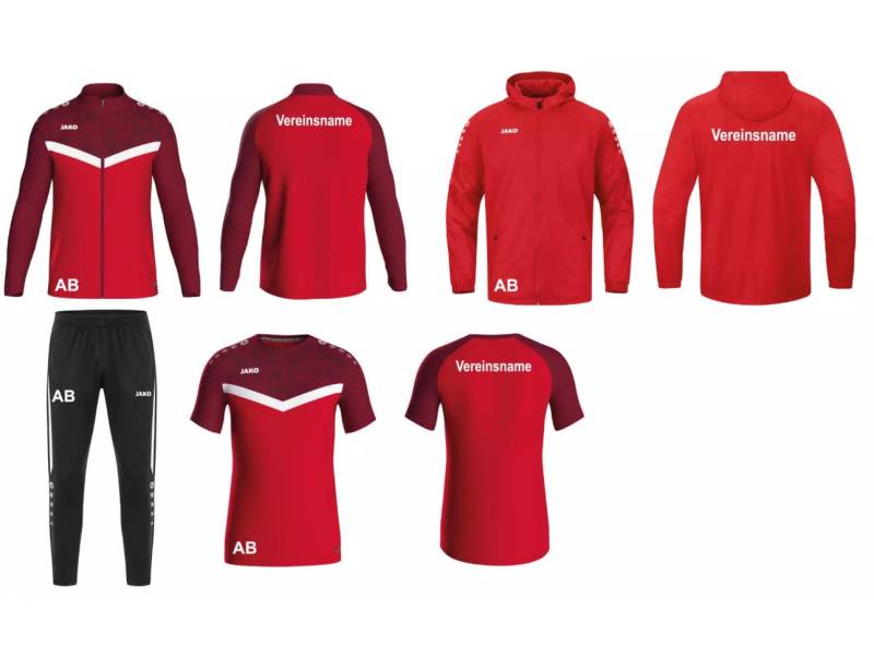 Jako Iconic Spielerset 4 Inkl. Druck - Vereinsname Initialen Vereinslogo Jako Iconic Spielerset 4 Inkl. Druck - Vereinsname Initialen Vereinslogo von LenosaPrint