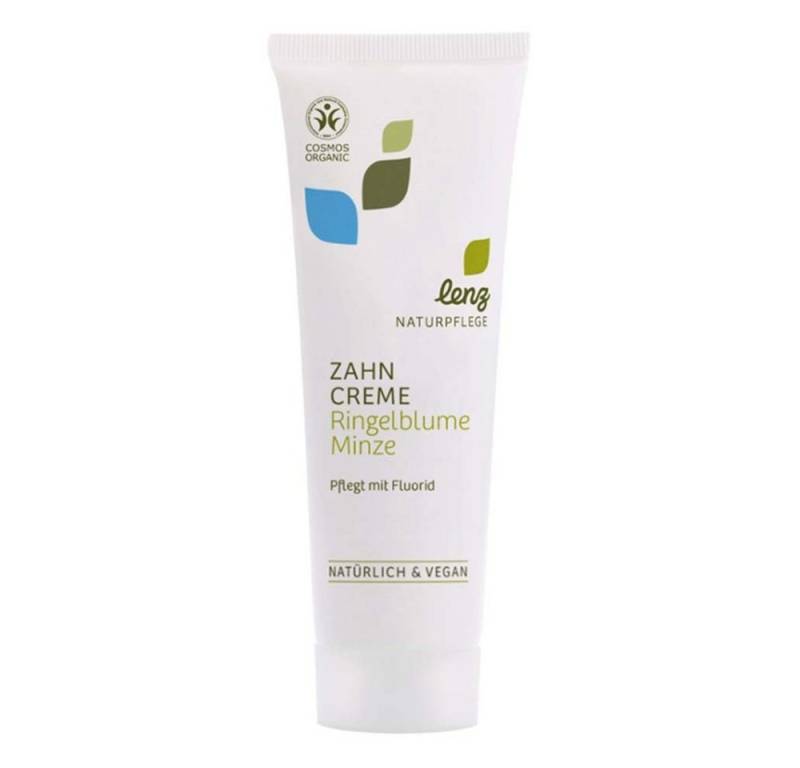 Lenz Products Zahnpasta Zahncreme Ringelblume Minze - mit Fluorid 75ml von Lenz Products