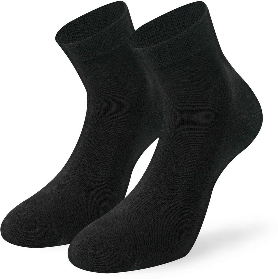 Lenz Funktionssocken Soft Touch Quarters Socken - 2er Pack Atmungsaktiv von Lenz