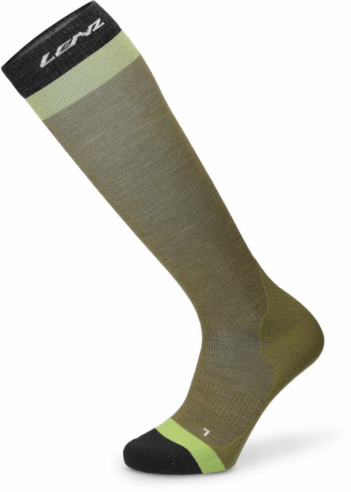 Lenz Funktionssocken Think About Merino Compression 1 Socken Kompression von Lenz