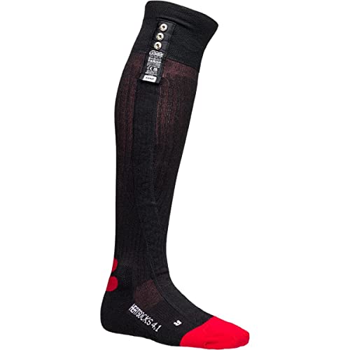 Lenz Heat 4.1 Socken 2023 Black, 42-44 von Lenz