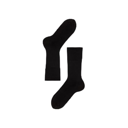 Think About Men 2er Pack Socken Herren Schwarz: Nachhaltige, weiche und langlebige Herrensocken, extra weiches Bündchen, flache Nähte, gekettelte Sockenspitze, 42-44 Think About Men 2er Pack Socken Herren Schwarz: Nachhaltige, weiche und langlebige Herrensocken, extra weiches Bündchen, flache Nähte, gekettelte Sockenspitze, 42-44 von Lenz