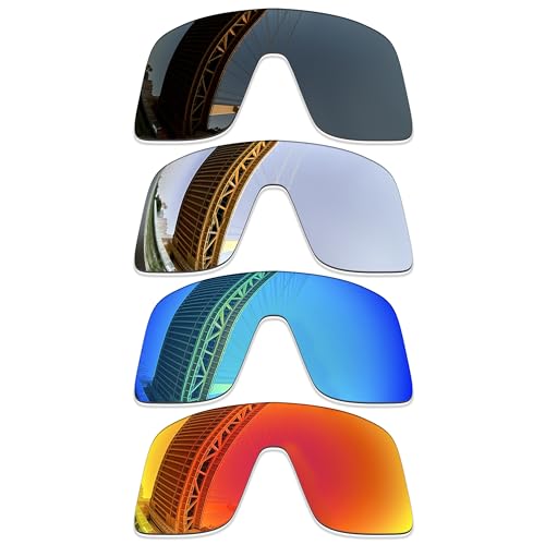 LenzProse 1,5 mm polarisierte Ersatzgläser für Oakley Sutro OO9406 / Sutro Asian Fit OO9406A Sonnenbrille, kratzfest, perfekte Passform LenzProse 1,5 mm polarisierte Ersatzgläser für Oakley Sutro OO9406 / Sutro Asian Fit OO9406A Sonnenbrille, kratzfest, perfekte Passform von LenzProse