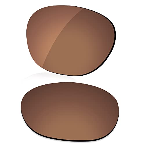 LenzReborn Polarisierte Gläser, kompatibel mit Ray-Ban RB2132-55 Sonnenbrille – weitere Optionen, Rostbraun – polarisiert, Einheitsgröße von LenzReborn