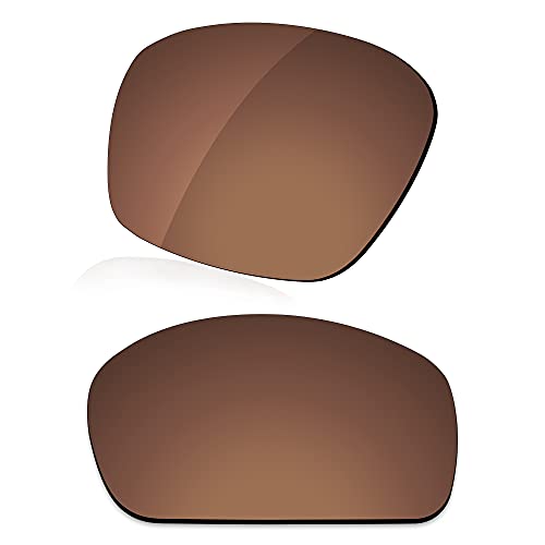 LenzReborn Polarisierte Gläser, kompatibel mit Ray-Ban RB4179-62, Litec-kompatibel mit Sonnenbrille, weitere Optionen, Rostbraun – polarisiert, Einheitsgröße von LenzReborn