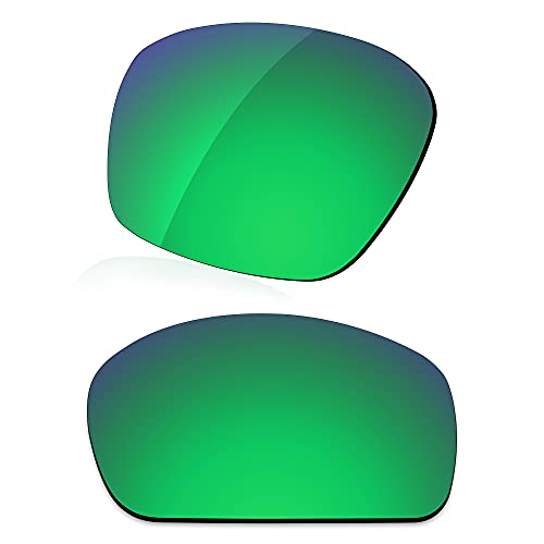 LenzReborn Polarisierte Gläser, kompatibel mit Ray-Ban RB4179-62 Lite, kompatibel mit Sonnenbrille – weitere Optionen, Rasengrün – polarisiert, verspiegelt, Einheitsgröße von LenzReborn