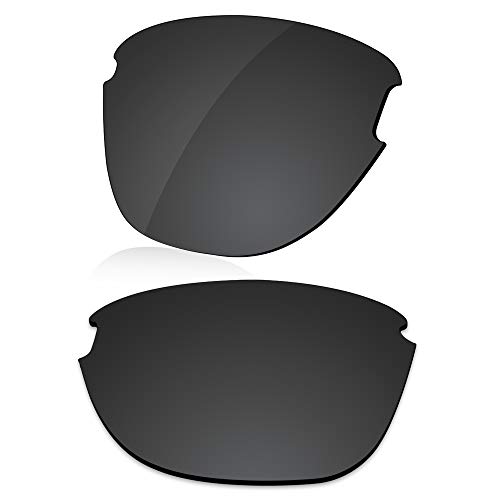 LenzReborn Polarisierte Linse Ersatz Kompatibel mit Oakley Frogskins Lite OO9374 Sonnenbrille – mehr Optionen Gr. Einheitsgröße, Dunkelschwarz – polarisiert von LenzReborn