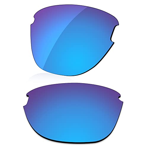 LenzReborn Polarisierte Linse Ersatz Kompatibel mit Oakley Frogskins Lite OO9374 Sonnenbrille – mehr Optionen Gr. Einheitsgröße, Eisblau – polarisiert, verspiegelt von LenzReborn