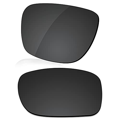 LenzReborn Polarisierte Linse Ersatz für Arnette Sandbank AN4229 Sonnenbrille – mehr Optionen Gr. Einheitsgröße, Dunkelschwarz – polarisiert von LenzReborn