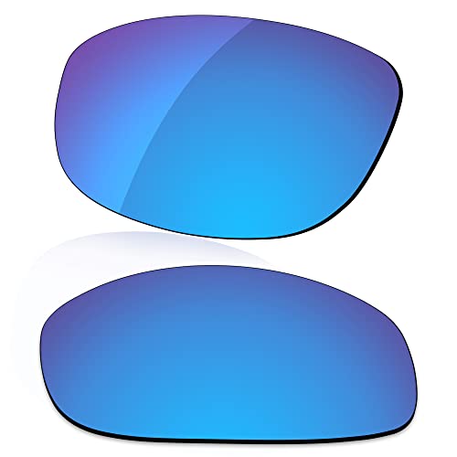 LenzReborn Polarisierte Linse Ersatz für Bolle Anaconda 10338-64mm Sonnenbrille - Weitere Optionen, Eisblau – polarisiert, verspiegelt, Einheitsgröße von LenzReborn