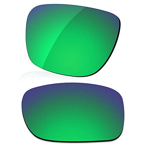 LenzReborn Polarisierte Linse Ersatz für Oakley Big Taco OO9173 Sonnenbrille – mehr Optionen Gr. Einheitsgröße, Rasengrün – polarisiert, verspiegelt von LenzReborn