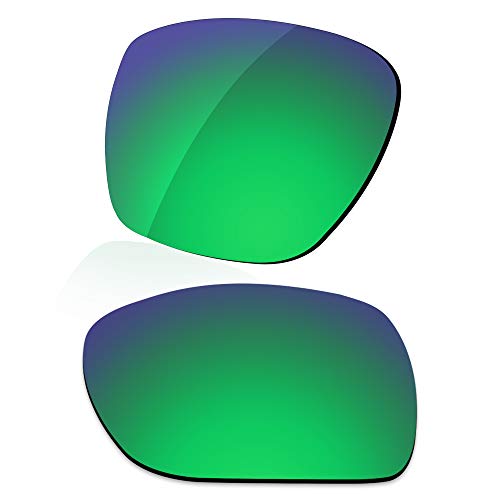 LenzReborn Polarisierte Linse Ersatz für Oakley Catalyst OO9272 Sonnenbrille – mehr Optionen Gr. Einheitsgröße, Rasengrün – polarisiert, verspiegelt von LenzReborn