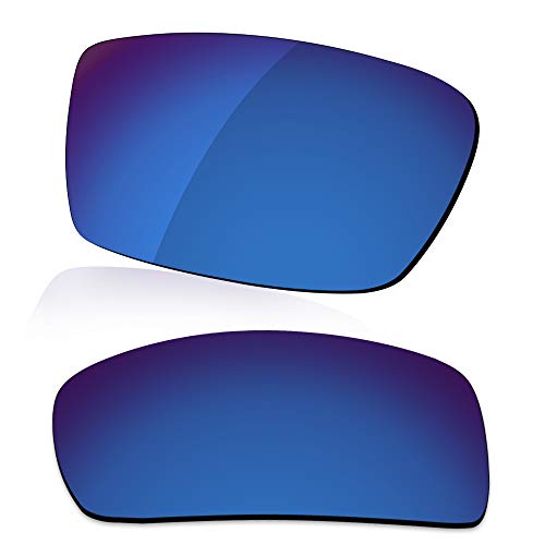 LenzReborn Polarisierte Linse Ersatz für Oakley Crankshaft OO9239 Sonnenbrille – mehr Optionen Gr. Einheitsgröße, Marineblau – polarisiert, verspiegelt von LenzReborn
