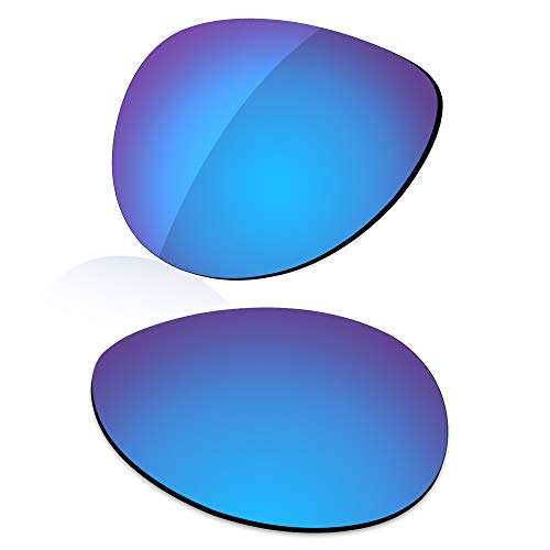 LenzReborn Polarisierte Linse Ersatz für Oakley Crosshair New 2012 OO4060 Sonnenbrille – mehr Optionen Gr. Einheitsgröße, Eisblau – polarisiert, verspiegelt von LenzReborn