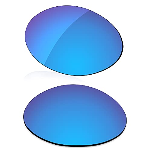 LenzReborn Polarisierte Linse Ersatz für Oakley Eye Jacket 1.0 Sonnenbrille – mehr Optionen Gr. Einheitsgröße, Eisblau – polarisiert, verspiegelt von LenzReborn