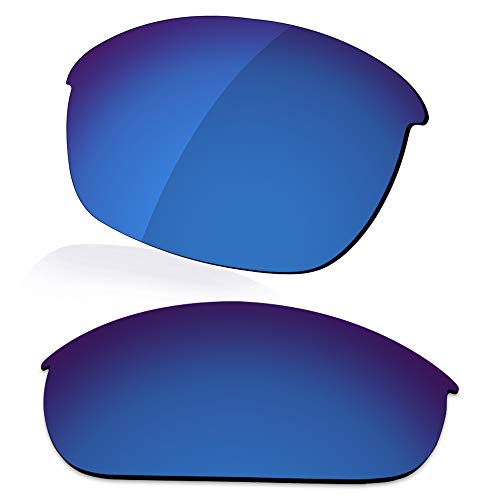 LenzReborn Polarisierte Linse Ersatz für Oakley Half Jacket 2.0 OO9144 Sonnenbrille – mehr Optionen Gr. Einheitsgröße, Marineblau – polarisiert, verspiegelt von LenzReborn