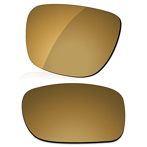 LenzReborn Polarisierte Linse Ersatz für Oakley Jupiter Squared OO9135 Sonnenbrille – mehr Optionen Gr. Einheitsgröße, Bronze – polarisiert, verspiegelt von LenzReborn