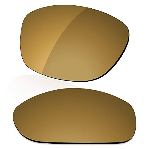 LenzReborn Polarisierte Linse Ersatz für Oakley Pit Bull OO9127 Sonnenbrille – mehr Optionen Gr. Einheitsgröße, Bronze – polarisiert, verspiegelt von LenzReborn
