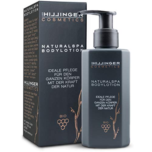 HILLINGER COSMETICS – BIO-Bodylotion - vegane Naturkosmetik - Körperlotion als ideale Pflege für Männer & Frauen - mit der Kraft der Bio-Traube – nicht fettend - Creme für trockene Haut - 200 ml HILLINGER COSMETICS – BIO-Bodylotion - vegane Naturkosmetik - Körperlotion als ideale Pflege für Männer & Frauen - mit der Kraft der Bio-Traube – nicht fettend - Creme für trockene Haut - 200 ml von Leo Hillinger Cosmetics