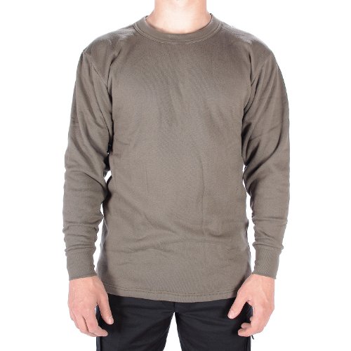 Leo Köhler Bundeswehr Unterhemd Plüsch Oliv, Größe:10(4XL) von Leo Köhler