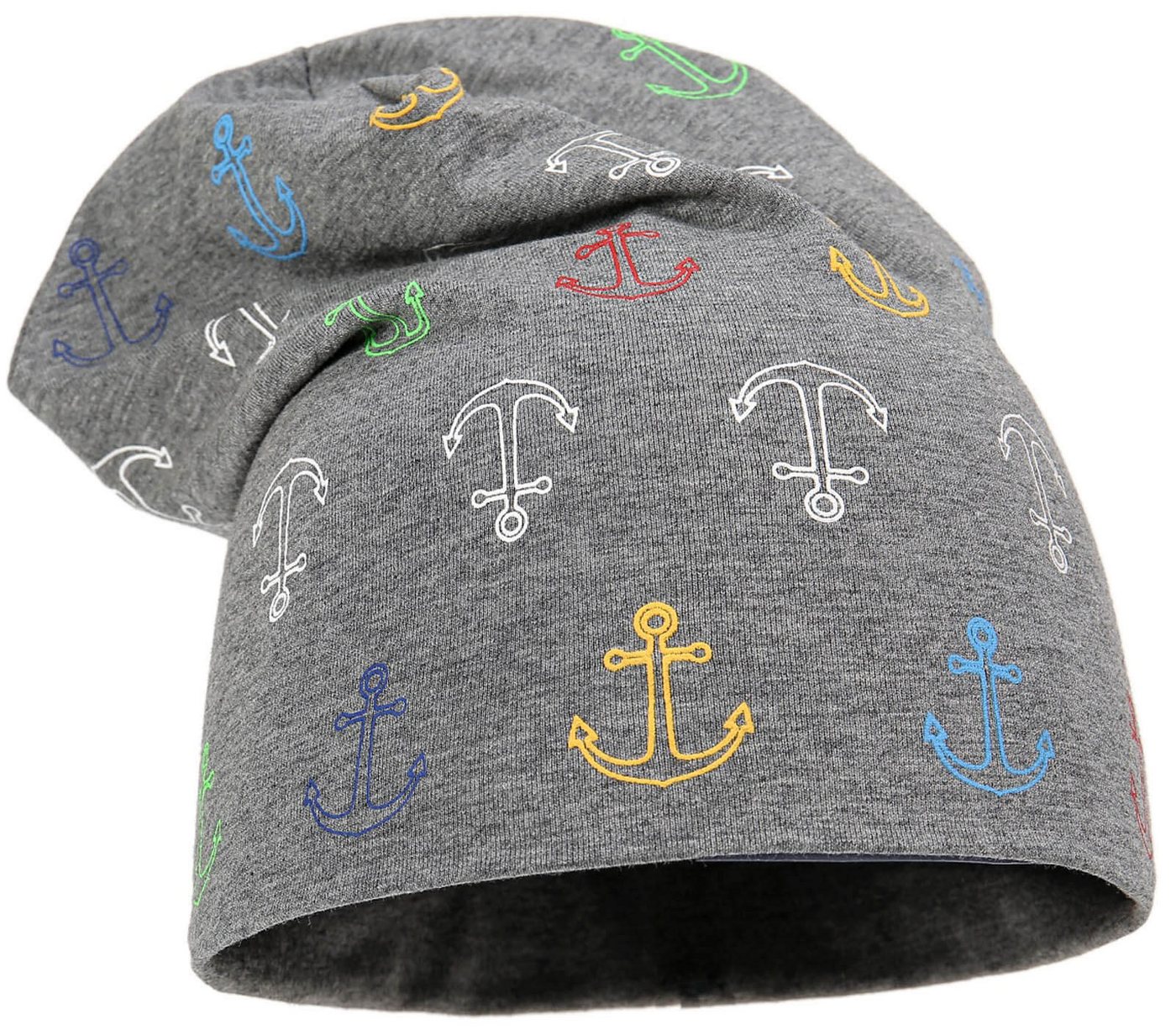 Leoberg Beanie Kinder Mütze Mädchen Jungen - Unisex Kinderbeanie Maritim von Leoberg