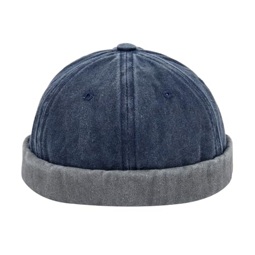 Leoberg Docker Mütze Docker-Cap - Dockermütze in 152070-Blau-8 von Leoberg