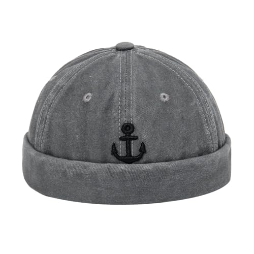 Leoberg Docker Mütze Docker-Cap - Dockermütze in 152073-Grau-11 von Leoberg