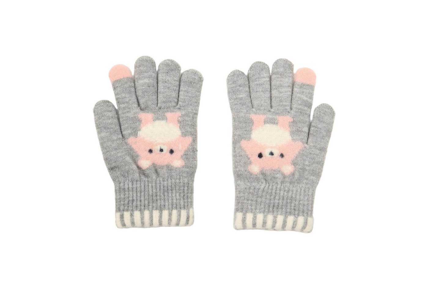 Leoberg Strickhandschuhe Kinder Handschuhe diverse Designs - Fingerhandschuhe Winterhandschuhe von Leoberg