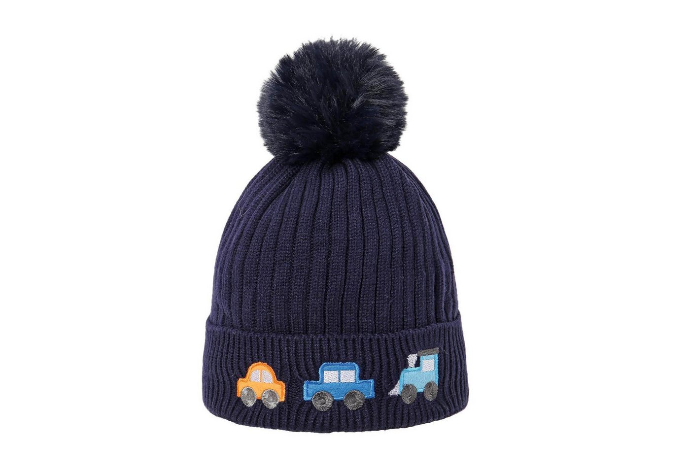 Leoberg Strickmütze Kinder Mütze in diversen Designs & Farben - Kids Mütze Mädchen Jungen von Leoberg
