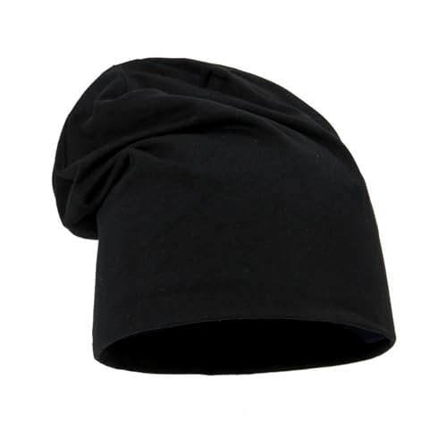 Leoberg Unisex Beanie Mütze Damen Herren - Leichte Kopfbedeckung in 158001-Schwarz-1 von Leoberg