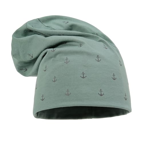 Leoberg Unisex Beanie Mütze Damen Herren - Leichte Kopfbedeckung in 158080-Grün-41 von Leoberg