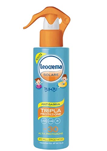 Solare - Hydrating sunscreen milk for Kids spf30 200 ml Spray von Leocrema