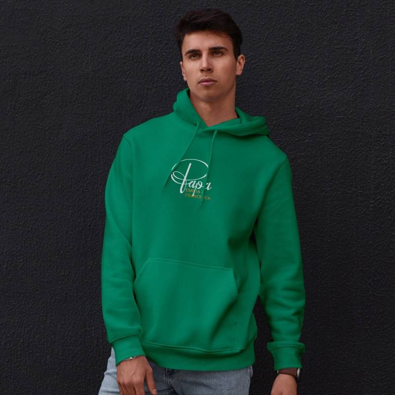 Papa Hoody P Grün Personalisiert Mit Namen von LeolyDE