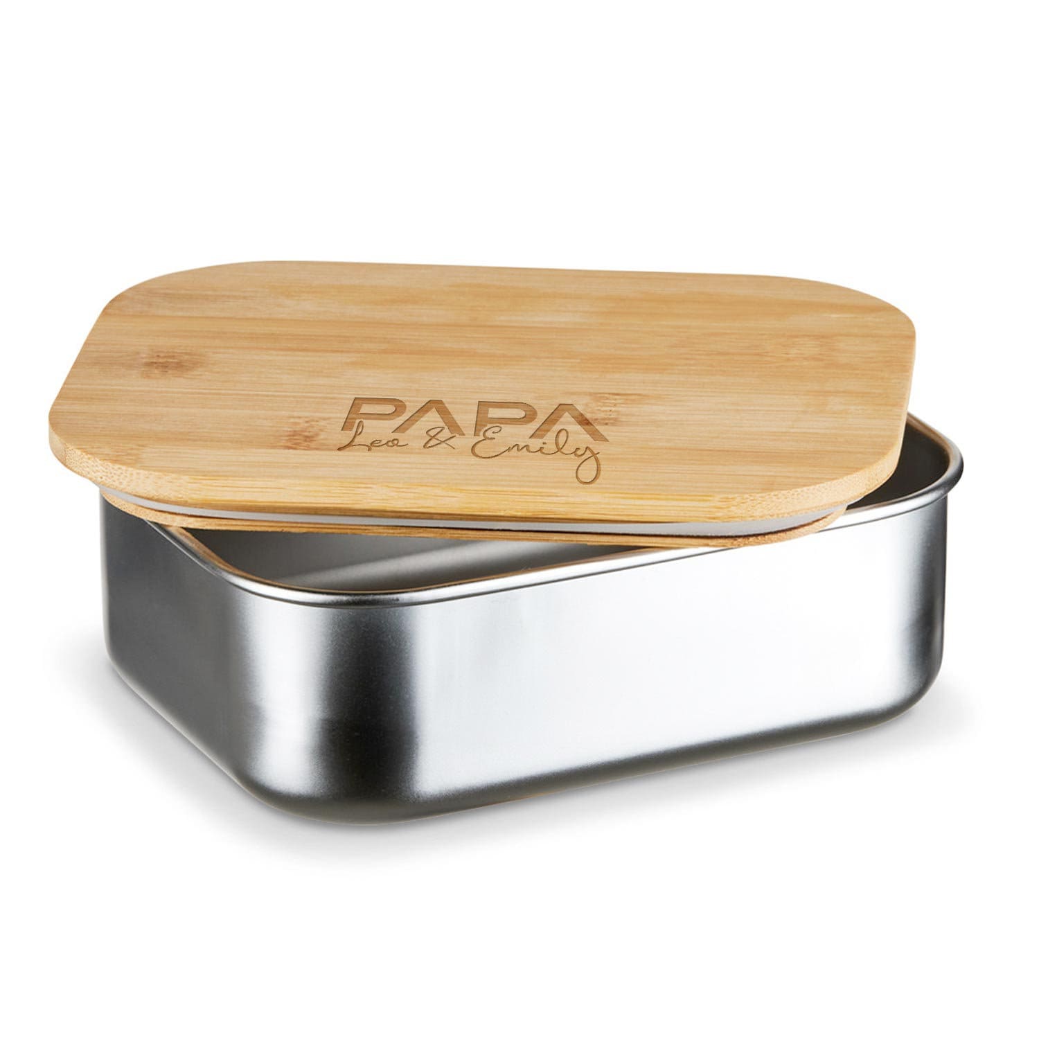 Papa Lunchbox | Brotdose Graviert Und Personalisiert Mit Name von LeolyDE