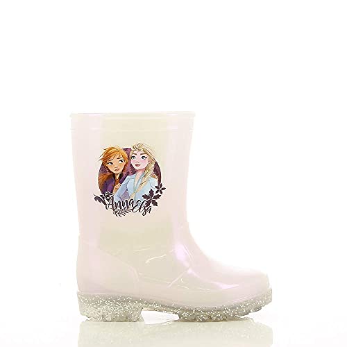 Disney Frozen Regenstiefel Kinder, Gummistiefel für Mädchen mit Anna und ELSA Aufdruck, Regenschuhe, Boots, Schlupfstiefel, Kinderschuhe mit Rutschfester Sohle, EU 23 Disney Frozen Regenstiefel Kinder, Gummistiefel für Mädchen mit Anna und ELSA Aufdruck, Regenschuhe, Boots, Schlupfstiefel, Kinderschuhe mit Rutschfester Sohle, EU 23 von Leomil