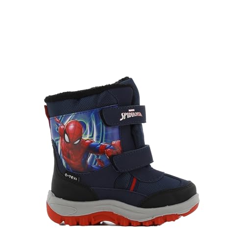 Leomil Spiderman Schneestiefel Kinder Warm Gefütterte Schneestiefel 28, Rutschfeste sohle für Kalte Wintertage, Blau Leomil Spiderman Schneestiefel Kinder Warm Gefütterte Schneestiefel 28, Rutschfeste sohle für Kalte Wintertage, Blau von Leomil