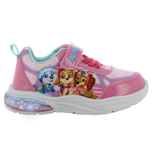 Leomil Paw Patrol Schuhe Mädchen Blinkschuhe Kinder 25, Ideal for Schule und Freizeit, Rosa von Leomil