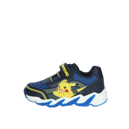 Leomil Pokémon Schuhe Blinkschuhe Kinder Jungen 32, Ideal for Schule und Freizeit, Blau von Leomil