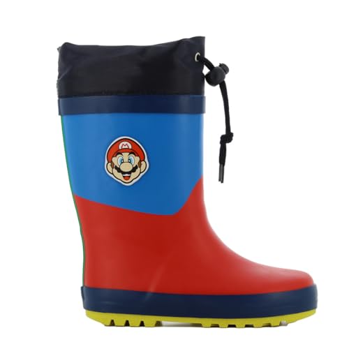 Leomil Super Mario Gummistiefel Jungen Gummistiefel Kinder 25, Für nassen Tagen, Mehrfarbig Leomil Super Mario Gummistiefel Jungen Gummistiefel Kinder 25, Für nassen Tagen, Mehrfarbig von Leomil