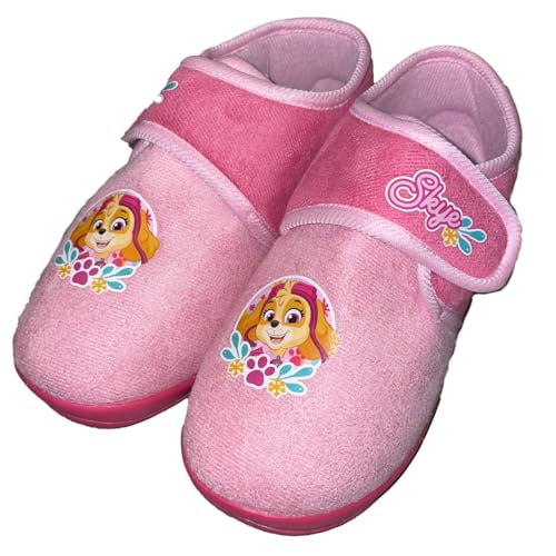 Leomil Paw Patrol Hausschuh hausschuhe kinder mädchen 25, Ideal für Kindergarten oder Zuhause, Rosa von Leomil