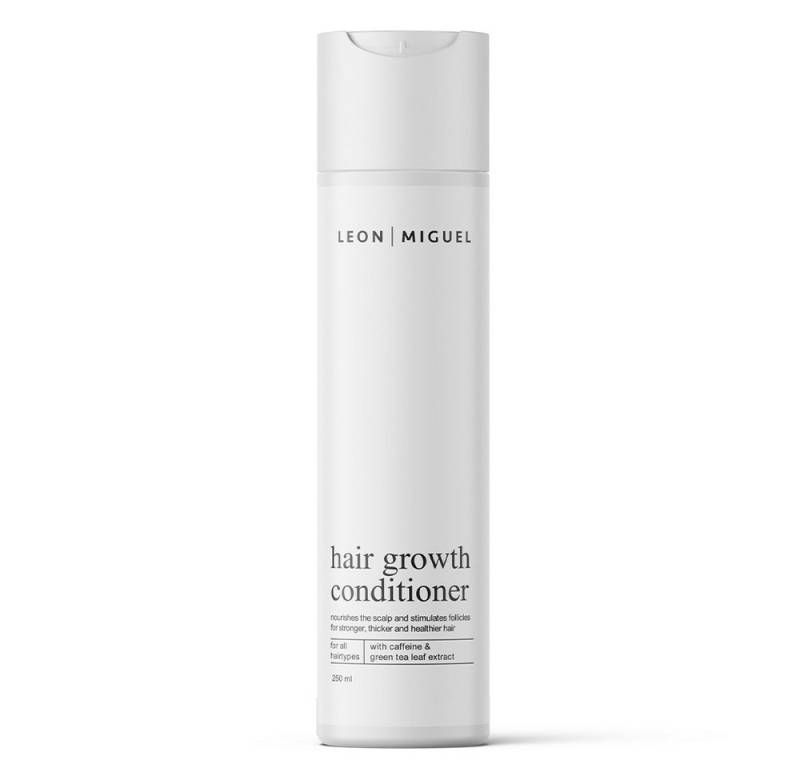 Leon Miguel Haarkur Hair Growth Conditioner mit stimulierendem Koffein & Grüntee-Extrakt, Anti-Haarausfall, Paraben & Silikonfrei, Made in Germany von Leon Miguel